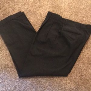 Jos. A Bank Navy slight plaid dress pant